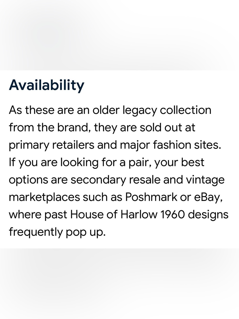 House of Harlow 1960 Scarlett Sunglasses - Picture 7 of 7